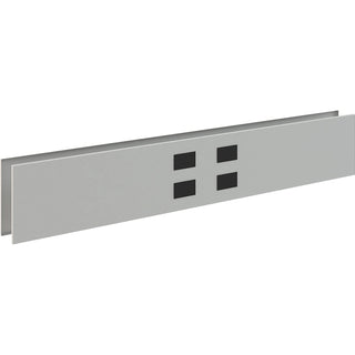 Interion Modular Partition Raceway Power Kit with Data for Desktop Raceway by Global Industrial – Model GF-TRTJ4808