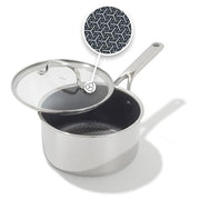 OXO 2.5QT Saucepan with Lid / Stainless Steel / 2.5 quarts Saucepans