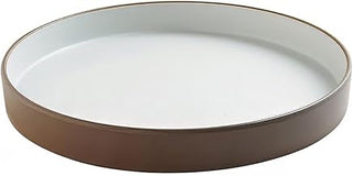 12" Round Melamine Plate, Stoneware