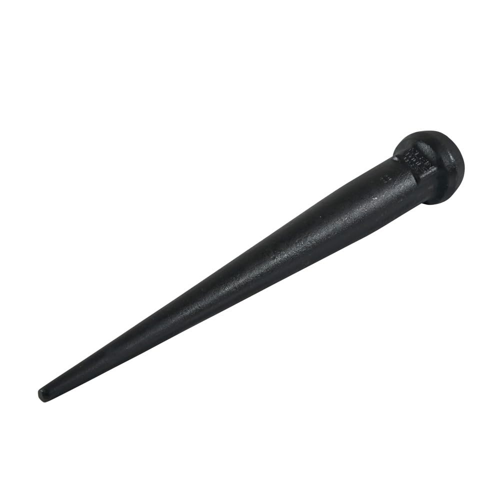 Broad-Head Bull Pin Made of Forged by KLEIN TOOLS – 1-1/16-Inch x 10-Inch, Alloy Steel, Factory, Model 3256
