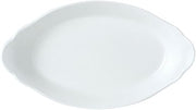 Steelite Performance Simplicity White 36.5 Oz Oval Eared Dish