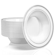 Stock Your Home Silver / 50 Pack / Formal Bowls