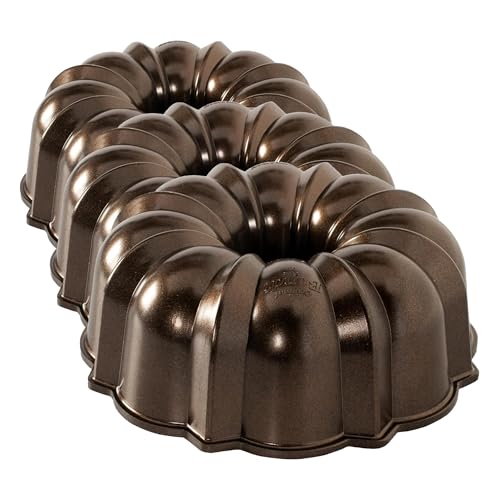 Nordic Ware Bronze / 12-Cup (Pack of 3) / 1 Bundt Pans
