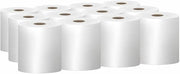 Kimberly-Clark 01040 White Scott Hard Roll Towels, 8.0" W x 800' L (Pack of 12)