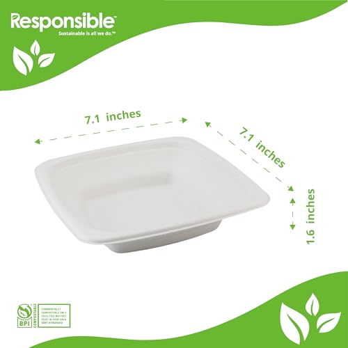 Responsible Products 16 oz (50 Count) / Natural Brown / Casual Bowls
