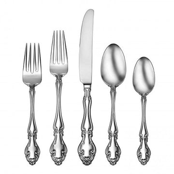 Adalyn 78-Piece Flatware Set by Oneida – 78pc, Stainless Steel, Silver, Model Hengulus
