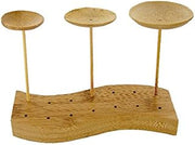 "Thani" Bamboo Mini Dish with Pick Skewer (Case of 24), PacknWood - Biodegradable Wood Sticks for Appetizers, Drinks (Length: 3.8" Dish: 2.3") PK209BBTHANI6