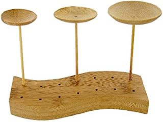 "Thani" Bamboo Mini Dish with Pick Skewer (Case of 24), PacknWood - Biodegradable Wood Sticks for Appetizers, Drinks (Length: 3.8" Dish: 2.3") PK209BBTHANI6