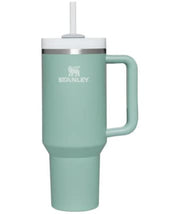 Quencher H2.0 FlowState Tumbler 40oz (Eucalyptus) by STANLEY – 40 Ounces, Stainless Steel, Green