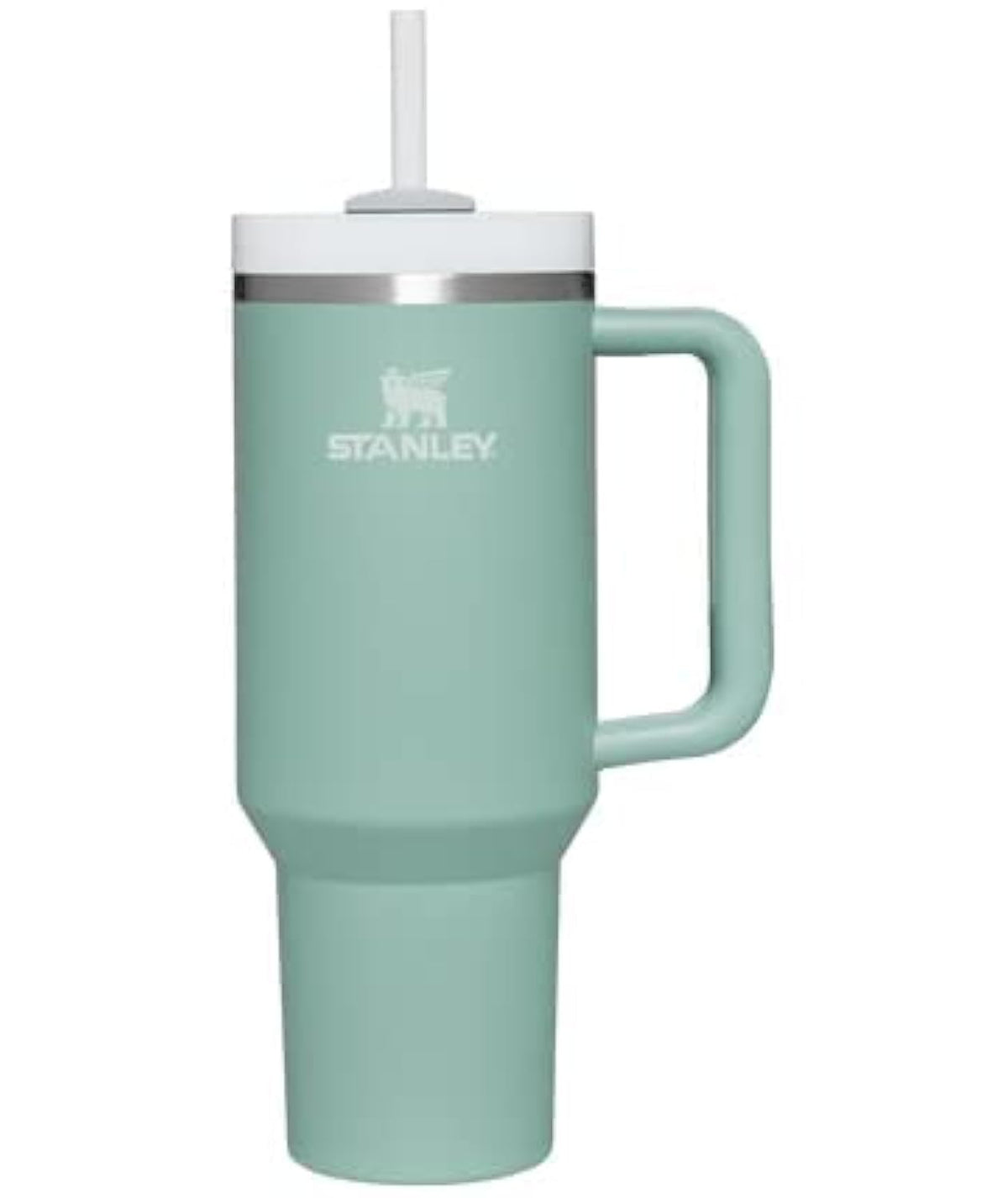 Quencher H2.0 FlowState Tumbler 40oz (Eucalyptus) by STANLEY – 40 Ounces, Stainless Steel, Green