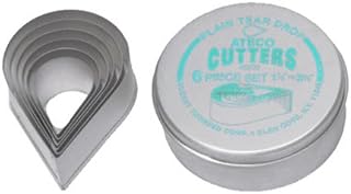Ateco Teardrop Cookie Cutters