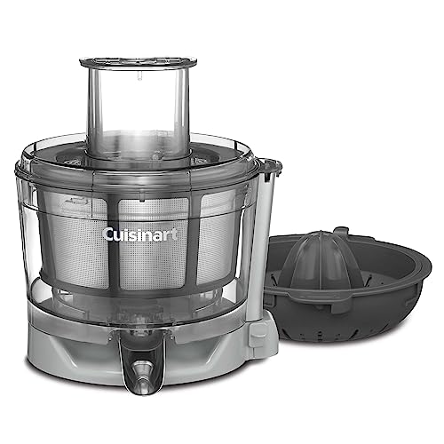 Cuisinart 13-Cup / White / Food Processor + Juicing Center Food Processors