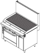 Southbend P48N-CCCC Platinum Heavy Duty Range Gas 48" modular Charbroiler