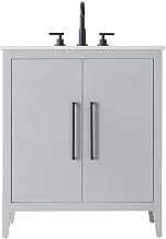 Elegant Kitchen and Bath 30" Single Bathroom Vanity in Grey