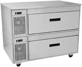 FX-2WSA Flexible Low Height Two Drawer Refrigerator or Freezer Work Table 46"W (4.6 Cubic Feet)