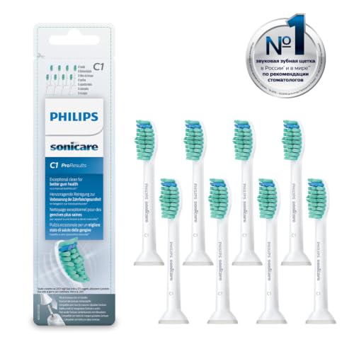 PHILIPS 8 Count (Pack of 1) / White / Old Toothbrush Replacement Heads