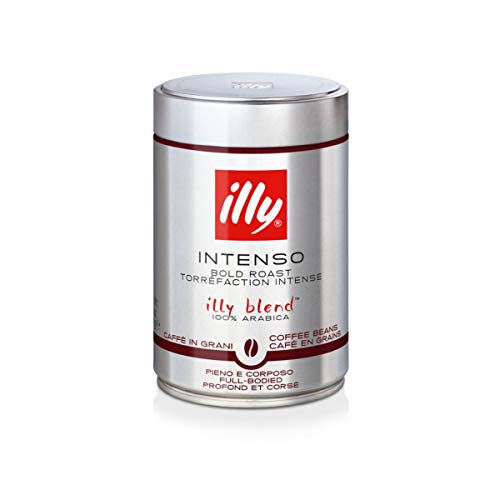 illy Intenso Bold Roast / 8.8 Ounce (Pack of 12) / No Color Roasted Coffee Beans