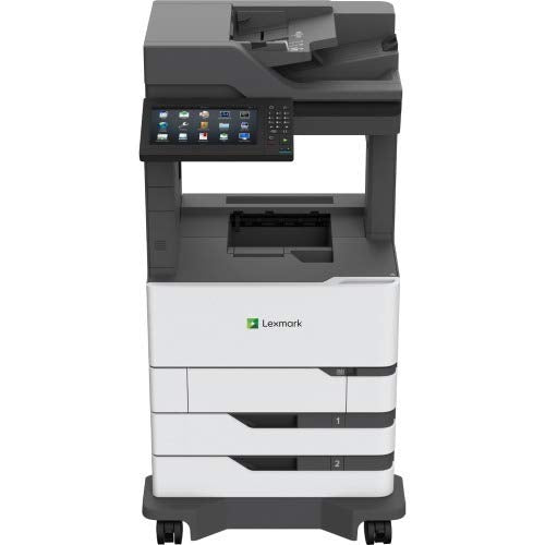 MX826ade Monochrome Laser Multifunction Printer w CAC Enablement (TAA Compliant) by Lexmark – Normal, White, Model 25BT646