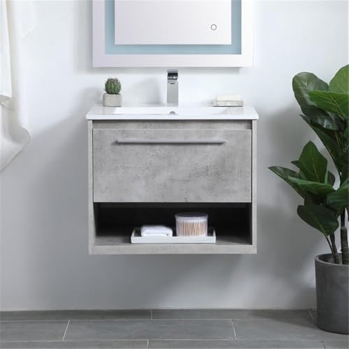 Elegant Decor 24" - Single / Grey / Modern Bathroom Vanities