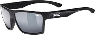 Uvex LGL 29 sunglasses, black matt/silver, one size