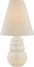 Hudson Valley Lighting CBL8230-AGB/CEW Tybee - 1 Light Table Lamp - 30 Inches Tall and 15.75 Inches Wide - Aged Brass/Ceramic Elemental White