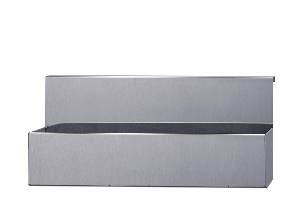 18 Inches Wide Single-Tier Speed Rail; Stainless Steel Construction; Weatherproof Design; Easy Compatibility; Velcro Strips Included by Summit Appliance – 18 inch, Model SpeedRail