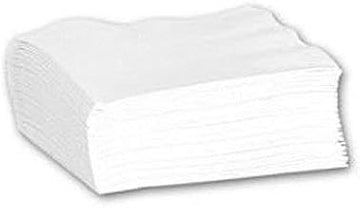 Hoffmaster 125023 Linen-Like 16" White Bulk Napkin - 1000 / CS