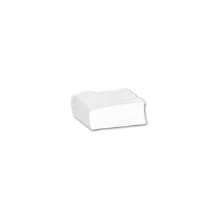 Linen-Like 16" White Bulk Napkin - 1000 / CS by Hoffmaster – 16 inches x 16 inches, Paper, White, Pack of 1000, Model 125023