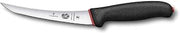 Victorinox Dual Grip 6" Boning Knife, Curved, Flexible Narrow Blade, Black Handle