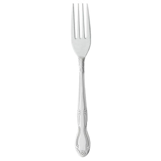 World Tableware Linda 7" Dinner Fork - Dozen by WTI - World Tableware – Stainless Steel, Model 134 030