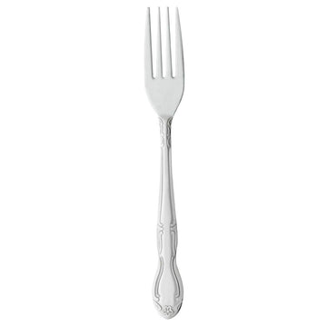 World Tableware Linda 7" Dinner Fork - Dozen by WTI - World Tableware – Stainless Steel, Model 134 030