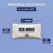 BOX USA 96-Pack Small 5x3 / White / 1 Lab Coolers