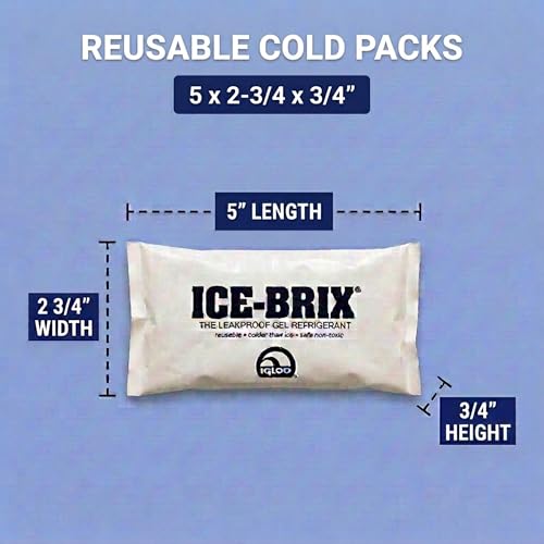 BOX USA 96-Pack Small 5x3 / White / 1 Lab Coolers