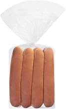 Flowers Foods European Bakers Sliced Foot Long Hot Dog Bun, 10 inch - 8 per pack -- 8 packs per case.