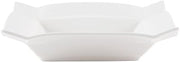 CAC China Time Square Pattern 16 oz White Soup Plates 24 Ct