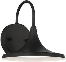20380LEDDMG-BL Pella - 12W 1 LED Outdoor Wall Mount-8.25 Inches Tall and 8.25 Inches Wide