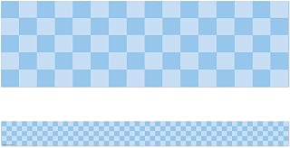 Teacher Created Resources Cool for School Blue Checkers Straight Border Trim (TCR9318)
