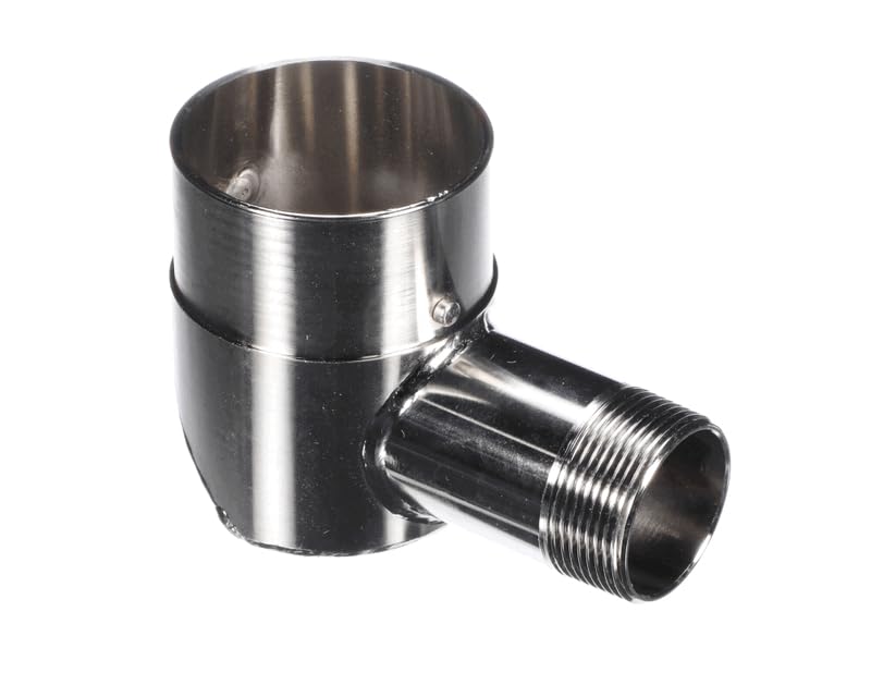 Filter Drain Elbow Weldment SFSLVRF by Pitco – Multicoloured, Model B7003901
