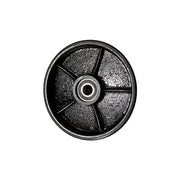 8" Polyurethane Steer Wheel for Pallet Trucks 330438 & by WESCO – 8 inches, Polyurethane, Black, Model 276005
