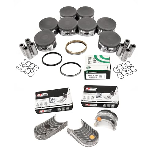Mizumo Auto Main Bearings Standard | Rod Bearings Standard / Piston Set 0.50mm Oversize / 1 Engine Kit Gasket Sets
