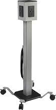 Lorell, LLR34000, Mobile Power Tower, 1, Gray