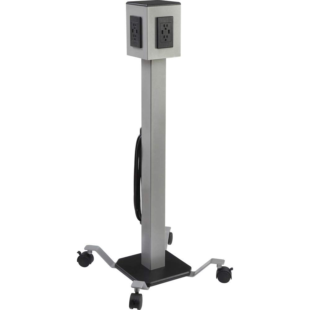 LLR34000, Mobile Power Tower, 1, Gray by Lorell – Gray