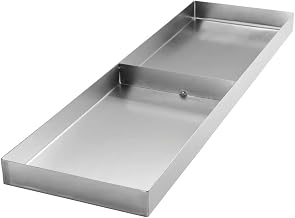 HUBERT® Divided Stainless Steel Display Tray - 26 3/4" L x 8" W x 1 1/2" H
