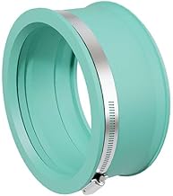 Fernco PQS-6 QwikSeal Coupling for Lateral Connection to Concrete, Clay, Solid Wall Plastic or Corrugated Plastic Pipe