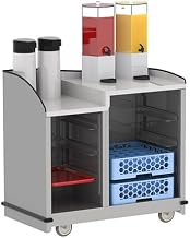 8706 Hydration Cart Full-Serve Stainless Steel