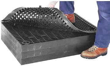 Structural Plastics Corp. Anti Fatigue Mat, Black, 36X66X1/8