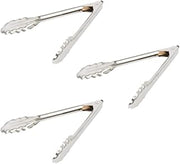 Edlund 9 inch (3-Pack) Premium Stainless Steel Heavy Duty Locking Tongs