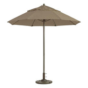 Round Windmaster Umbrella 9' by by Grosfillex Expert – Taupe, Model 0 14306 9473 10