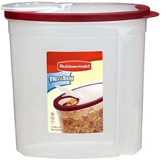 Rubbermaid Home Cereal Keeper Clear Red Lid (Pack of 4) 1783748