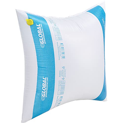 36"W x 48"L High Strength Polywoven Dunnage Air Bags by Global Industrial – 47.00 x 48.00 x 3.00 in", Polywoven, White, Pack of 25, Model FBN4848